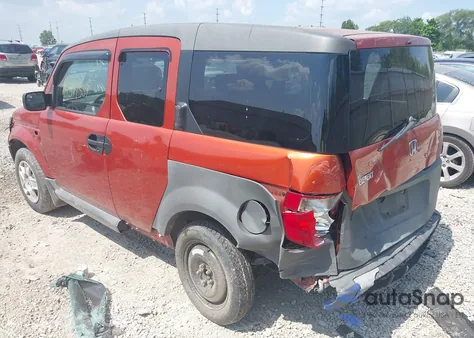 2005 Honda Element Lx из США, поврежденный, VIN 5J6YH18385L009058